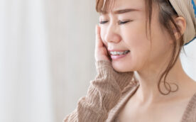 歯周病を患った女性