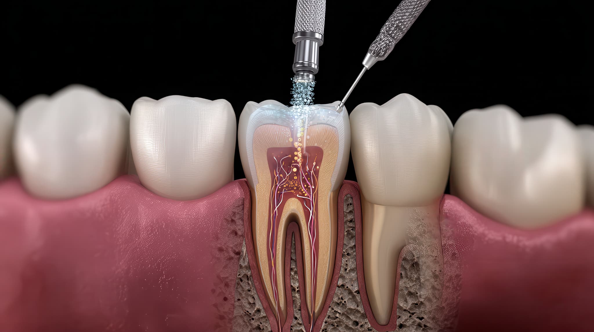 根管治療のイメージ