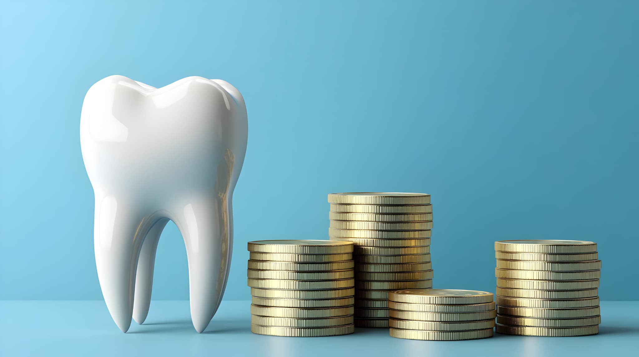 審美歯科でかかる費用のイメージ