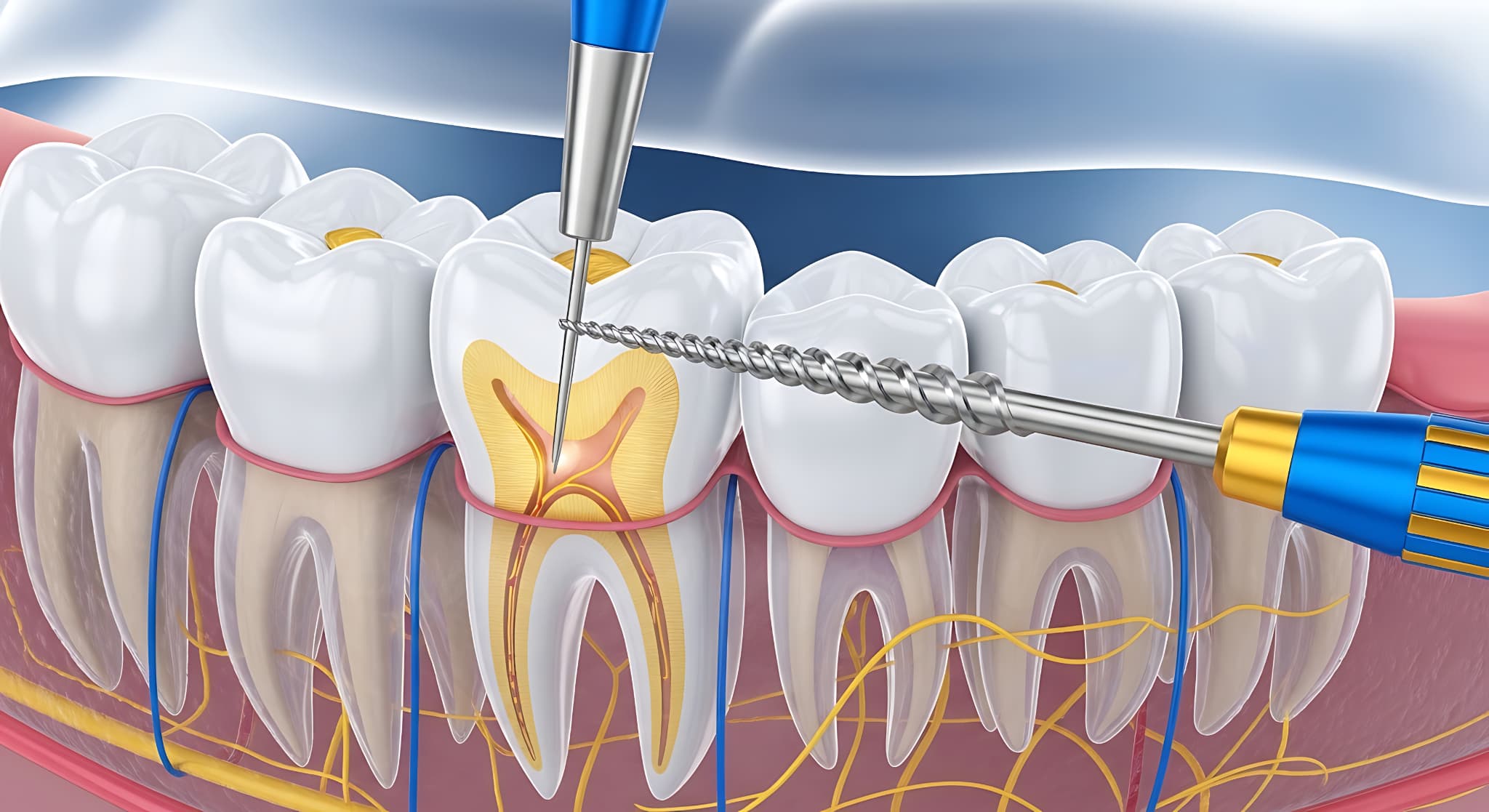根管治療のイメージ